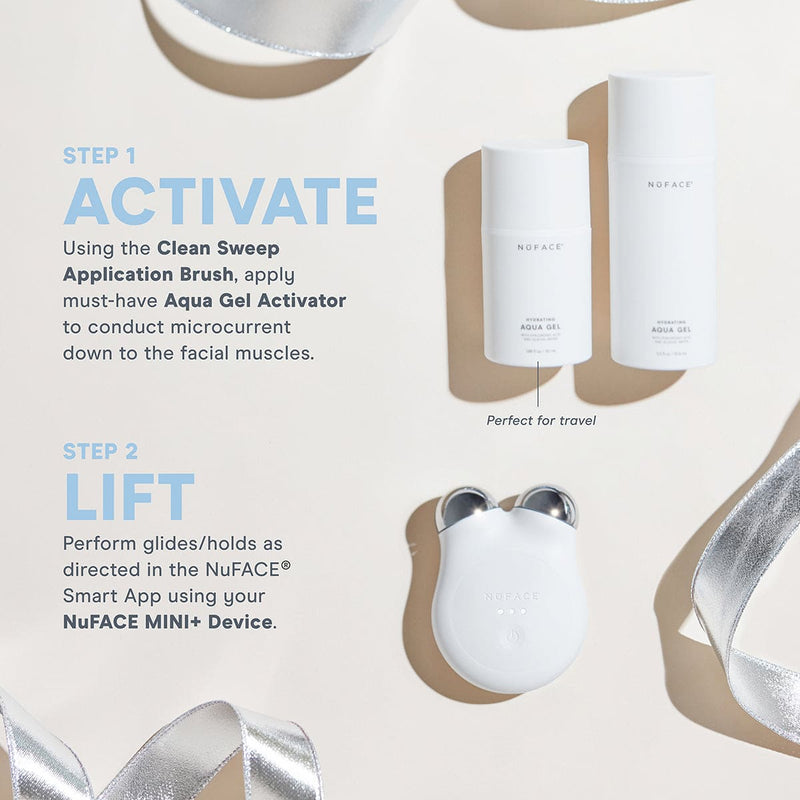 NuFACE Mini+ Set Limited Edition Smart Petite Facial Toning Routine