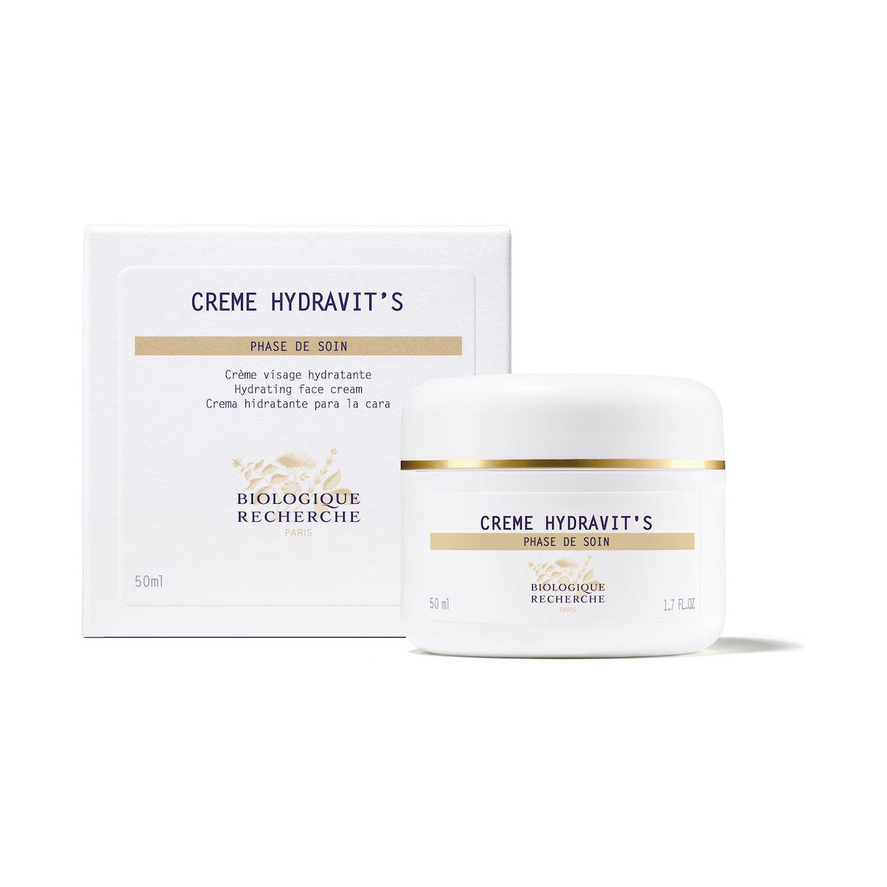 Creme Hydravit's フェイスクリーム 50ml Biologique Recherche Crème Hydravit'S – Energizing & Hydrating