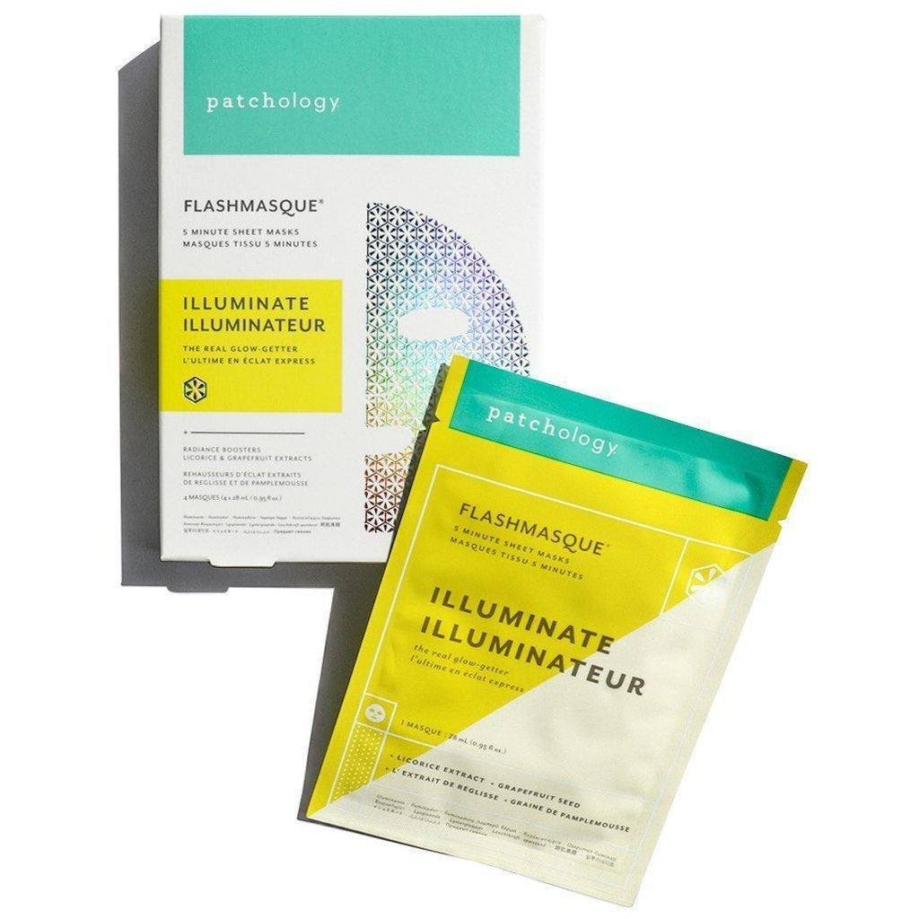 FlashMasque® Illuminate 5 Minute Sheet Mask - Body Clinic Skincare